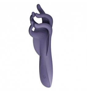 Yunman - Male Vibration Finger Penis Trainer (Chargeable - Navy Blue)